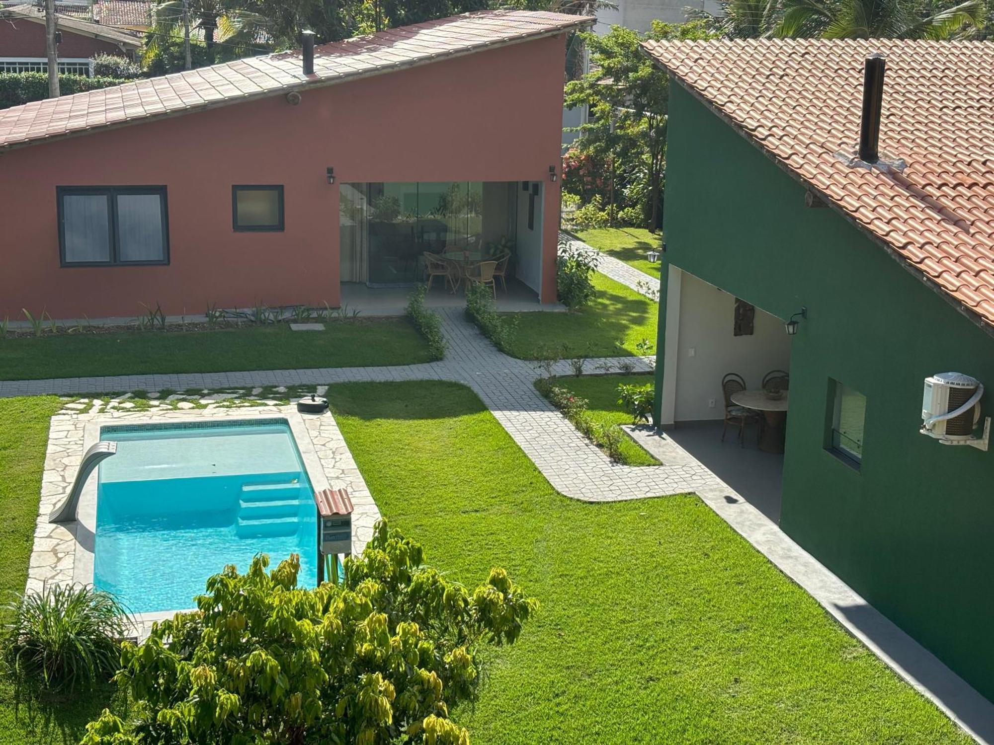 Casas Aconchegantes Com Piscina Na Encantadora Praia Das Cigarras Villa Sao Sebastiao  Kültér fotó