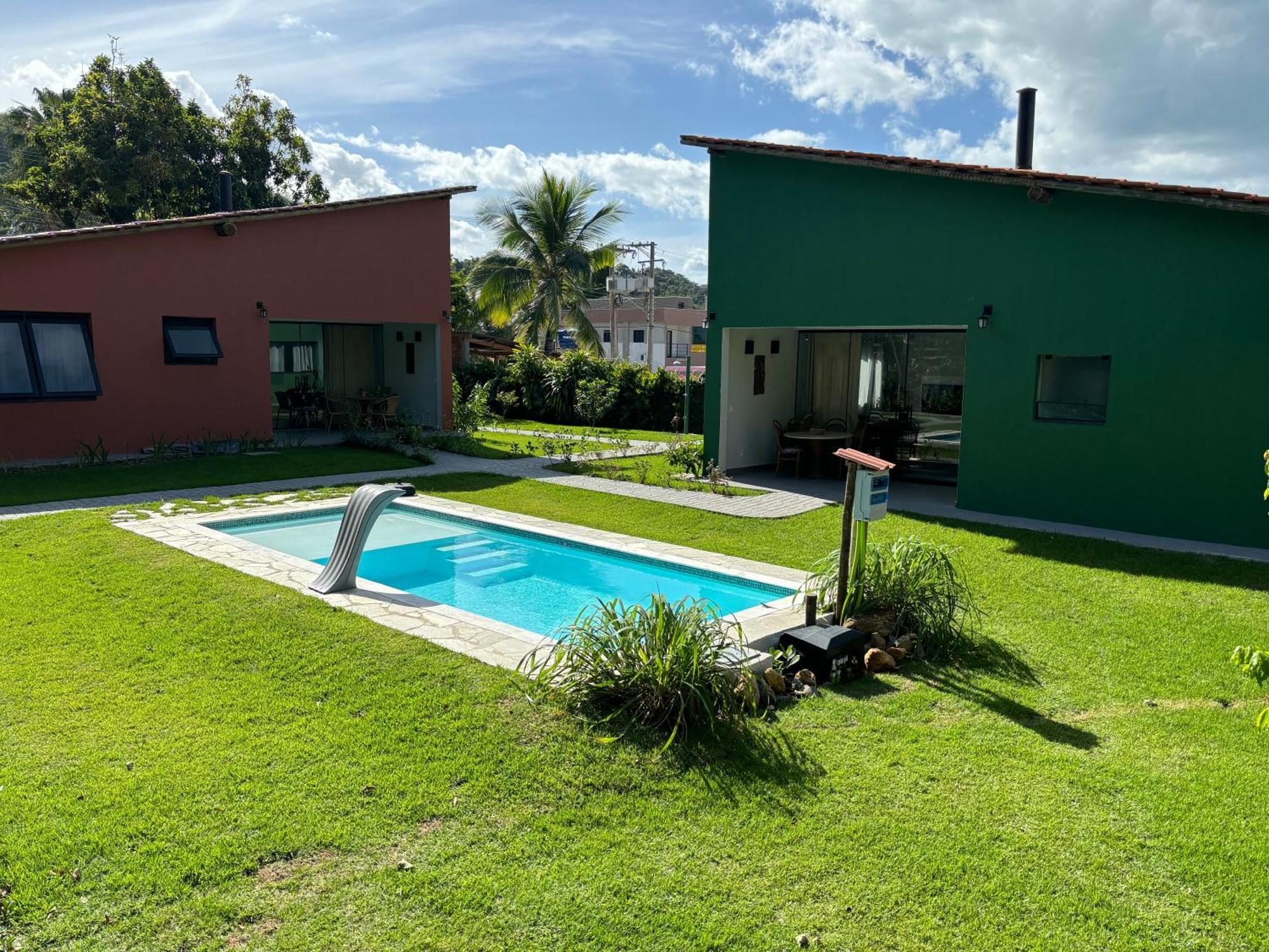 Casas Aconchegantes Com Piscina Na Encantadora Praia Das Cigarras Villa Sao Sebastiao  Kültér fotó